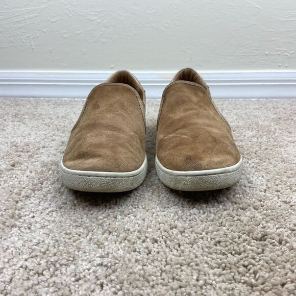 UGG Suede Leather Slip-On Sneaker - Chestnut Tan - Picture 3 of 6
